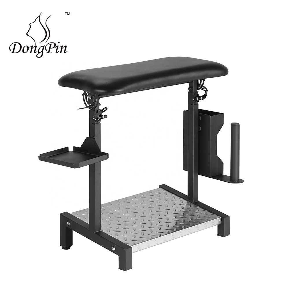 Dongpin Black Adjustable Arm Stand Tattoo Portable Tattoo Footrest Furniture for Tattoo Artist