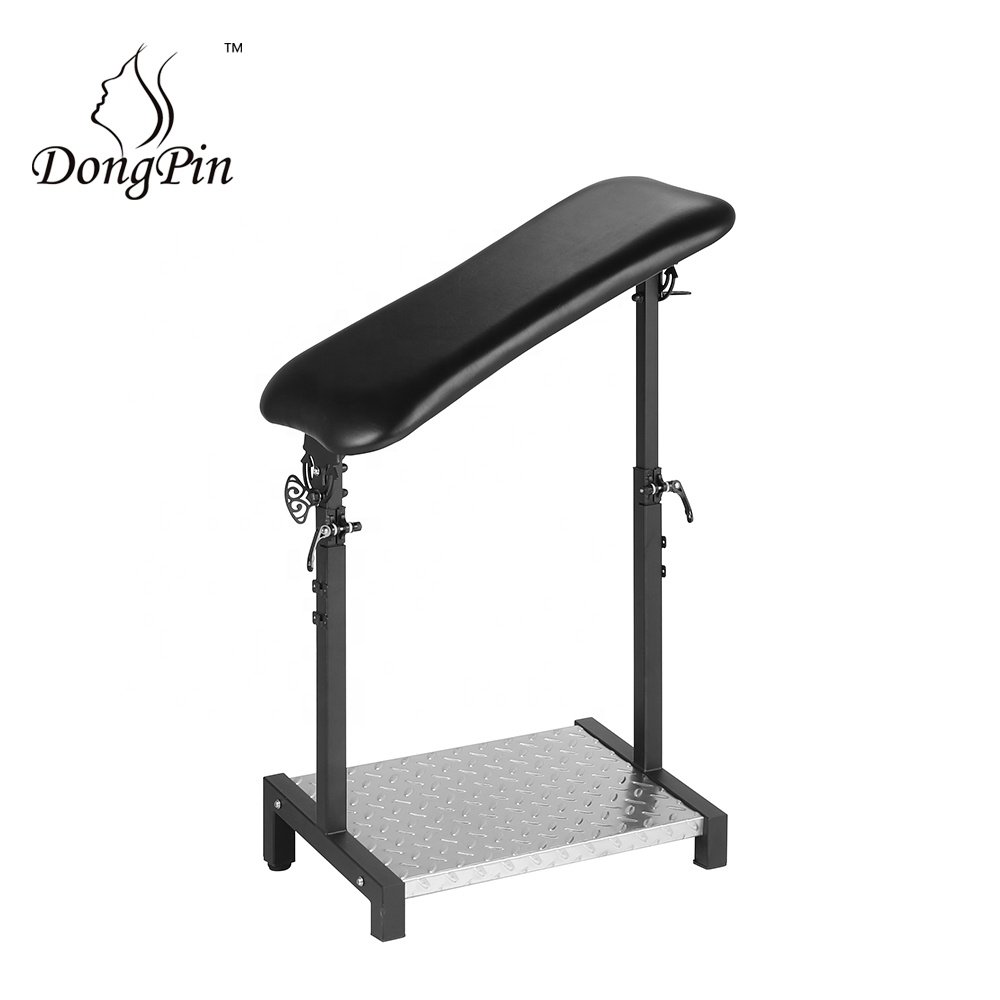 Dongpin Black Adjustable Arm Stand Tattoo Portable Tattoo Footrest Furniture for Tattoo Artist