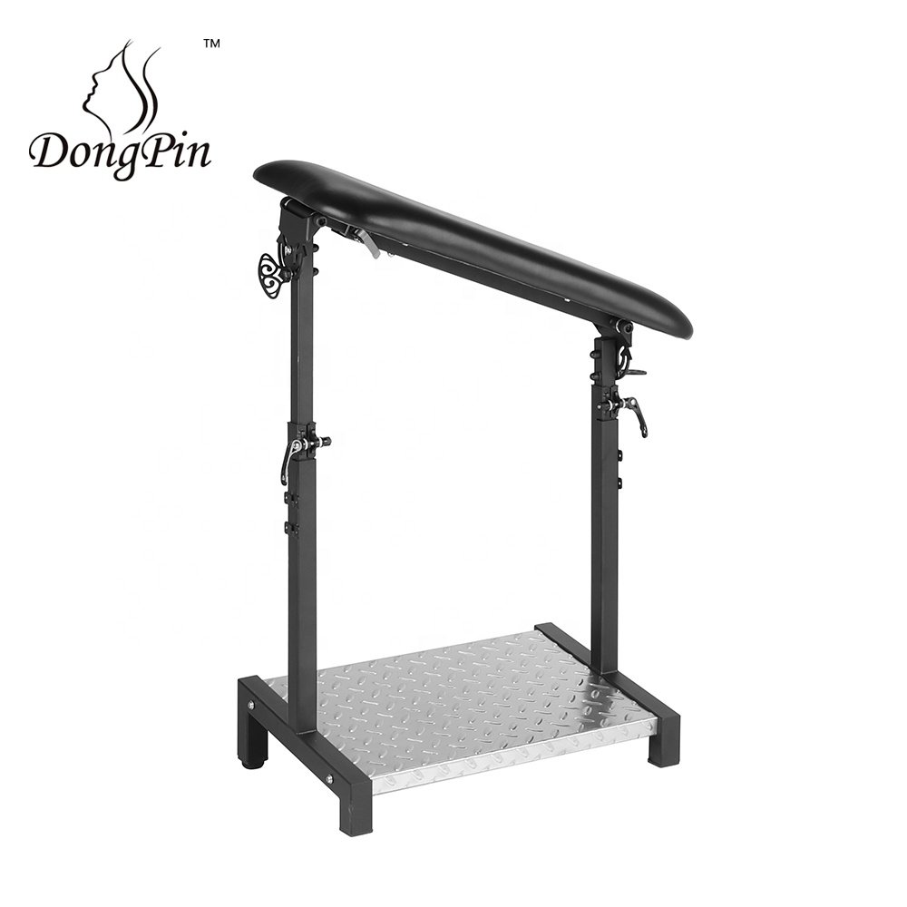 Dongpin Black Adjustable Arm Stand Tattoo Portable Tattoo Footrest Furniture for Tattoo Artist