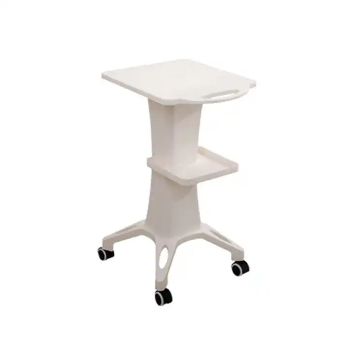 High Quality Hot Sale White Salon Furniture Beauty Machine Trolley Case Cart For Beauty Machine