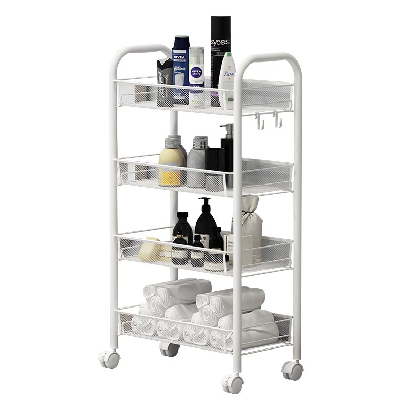 Best quality Barber Sop Furniture Styling Salon Tool Beauty Hair Stainless Steel Salon Side Trolley with wheels and Drawers