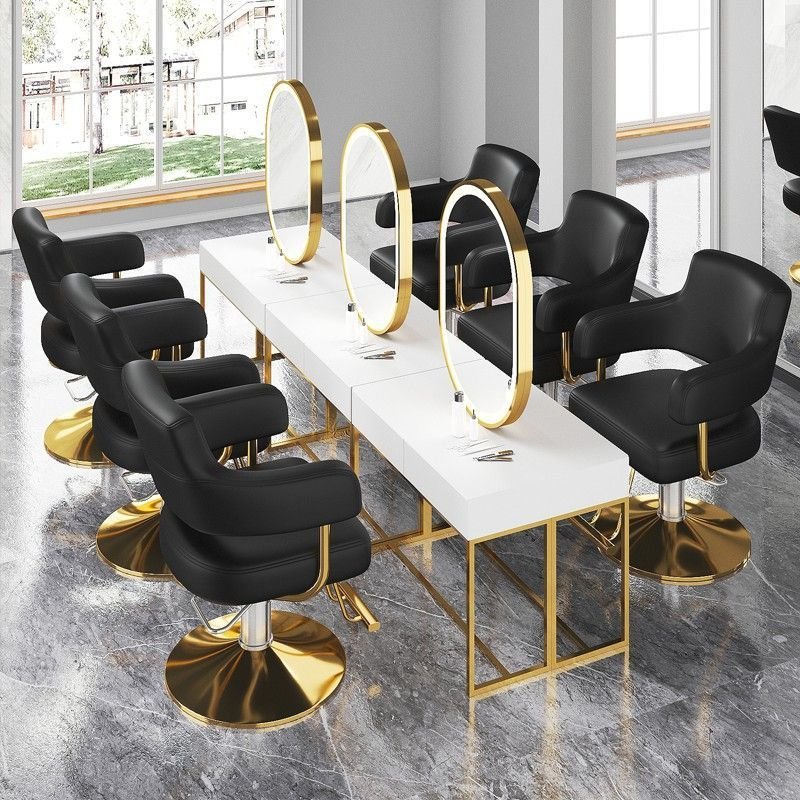 Hot Sale Salon Equipment Beauty Salon Furniture Swivel Hair Cutting Styling Rotating Barber Chair