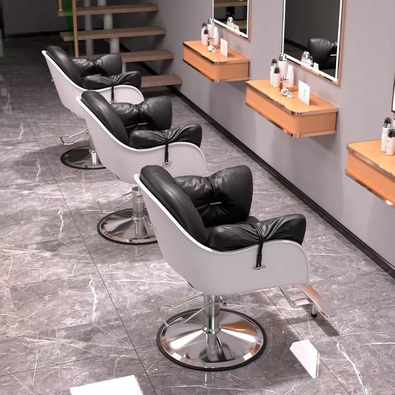 Barber shop Hydraulic Rotating Hairdressing Salon Chair Adjustable Barber Chair for Professional Salon Furniture