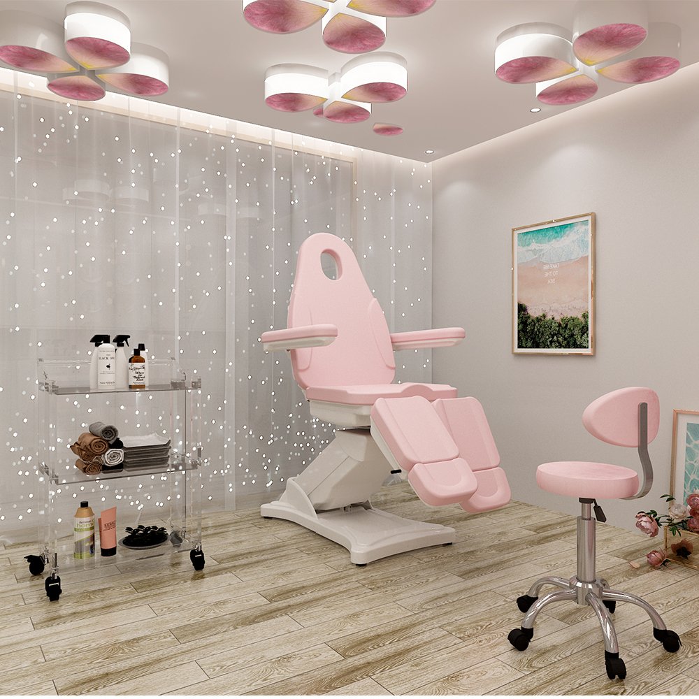 Beauty Salon Stool Hair Cutting Barber Chair with Back Support