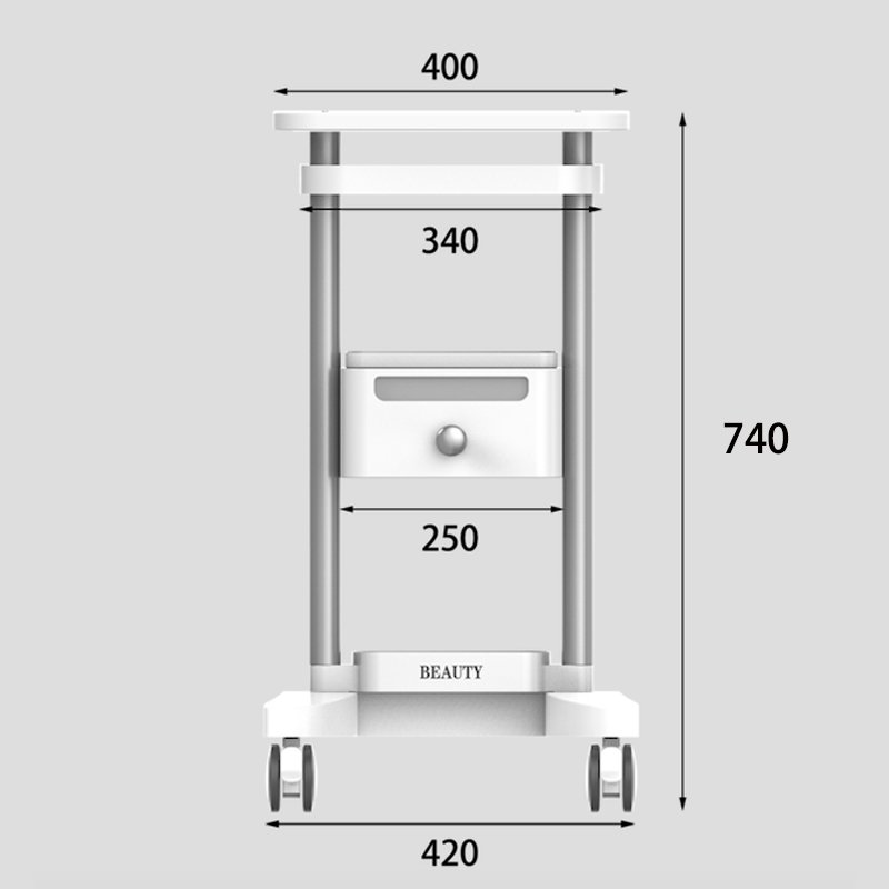 2023 Dental Tool Storage Cart Trolley Oral scanner trolley cart dental intra oral scanner trolley