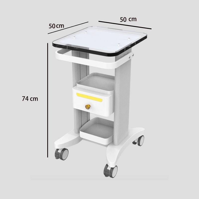 2023 Dental Tool Storage Cart Trolley Oral scanner trolley cart dental intra oral scanner trolley
