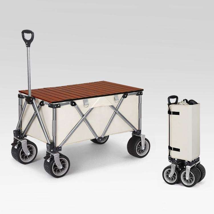 LYC-34 Outdoor Garden Multi-Purpose Foldable Multi-Purpose Beach Trolley Camping Folding Wagon