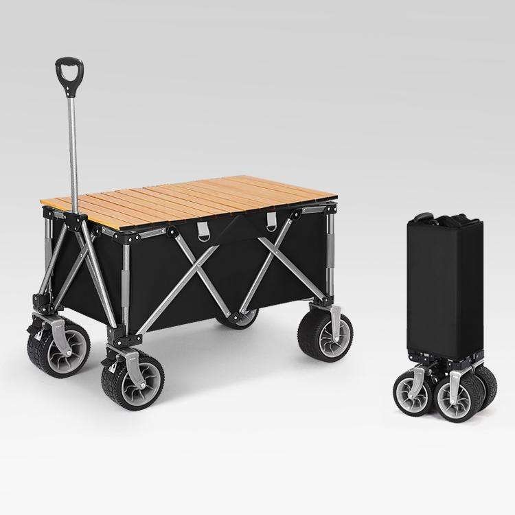 LYC-34 Outdoor Garden Multi-Purpose Foldable Multi-Purpose Beach Trolley Camping Folding Wagon