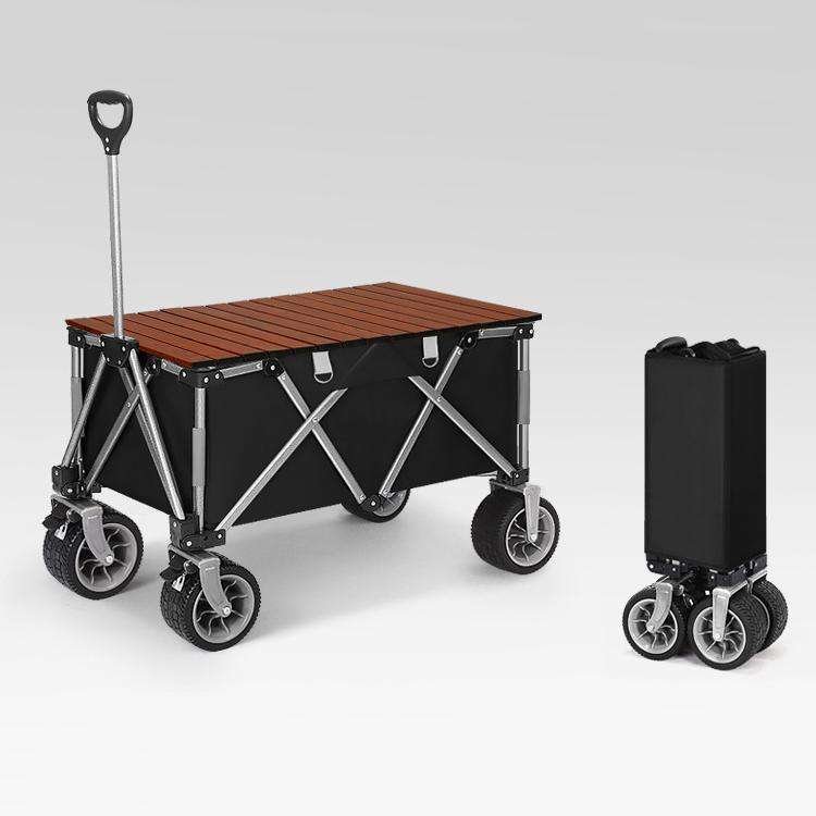 LYC-34 Outdoor Garden Multi-Purpose Foldable Multi-Purpose Beach Trolley Camping Folding Wagon