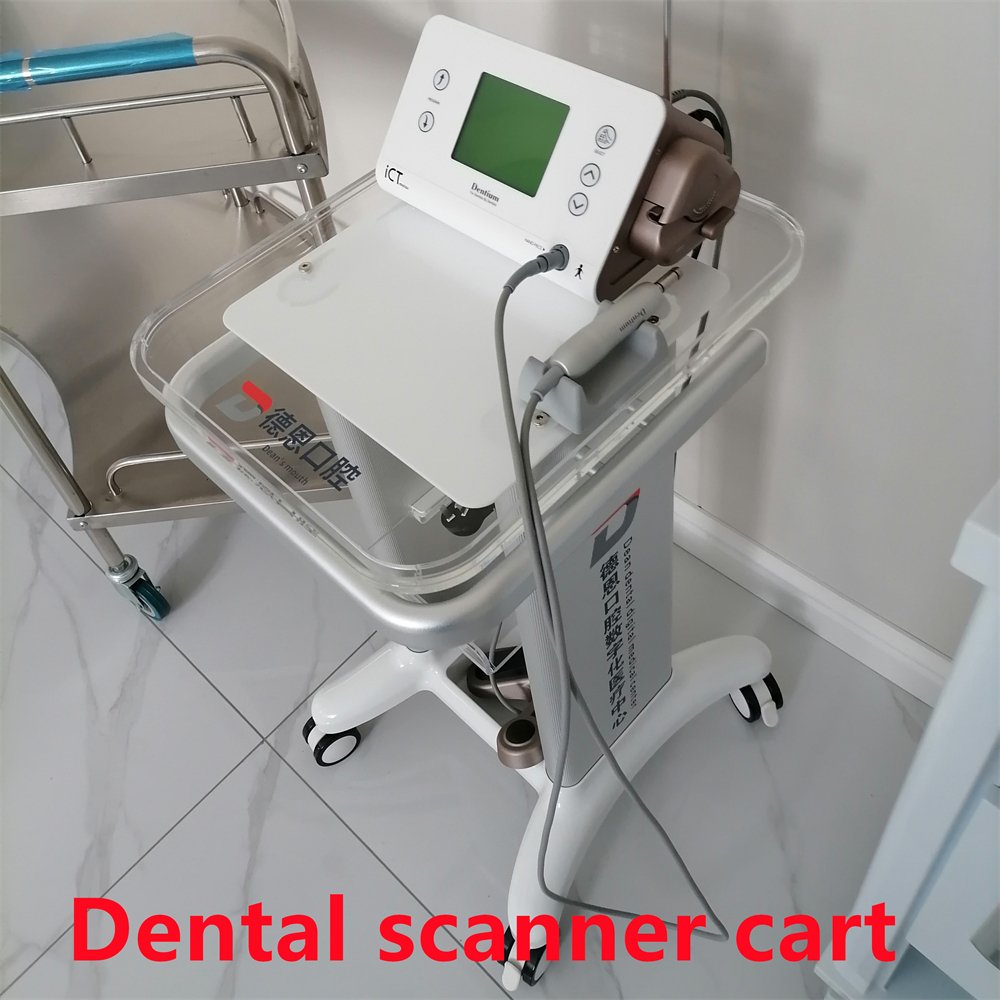 2024 1 Floor/ 2 Floor Mobile drawer Dental clinic scanner Trolley Cart For Mouth scanner teeth cleaner machine trolley