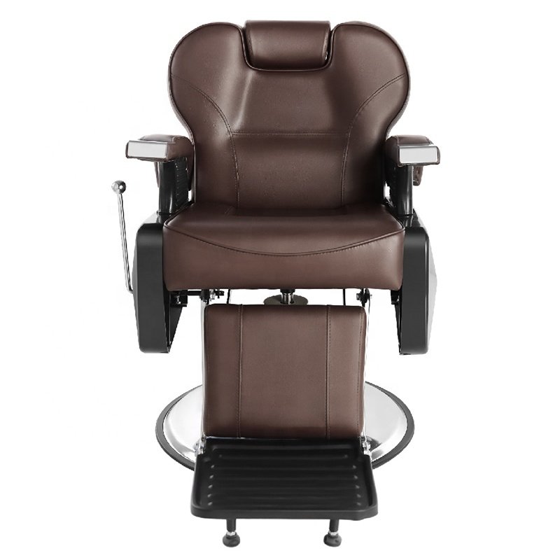 Wholesale price modern barbershop red leather styling chair heavy duty rotation barber chair for sales