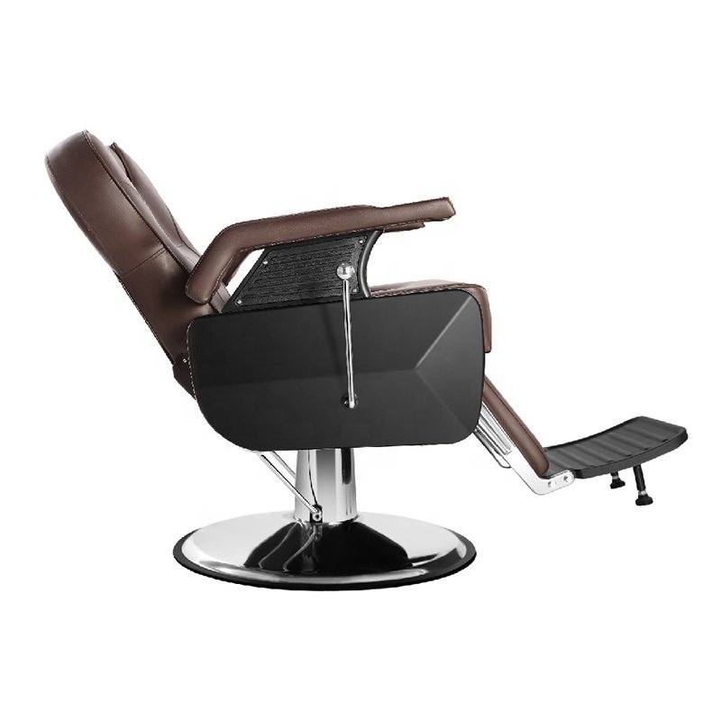 Wholesale price modern barbershop red leather styling chair heavy duty rotation barber chair for sales