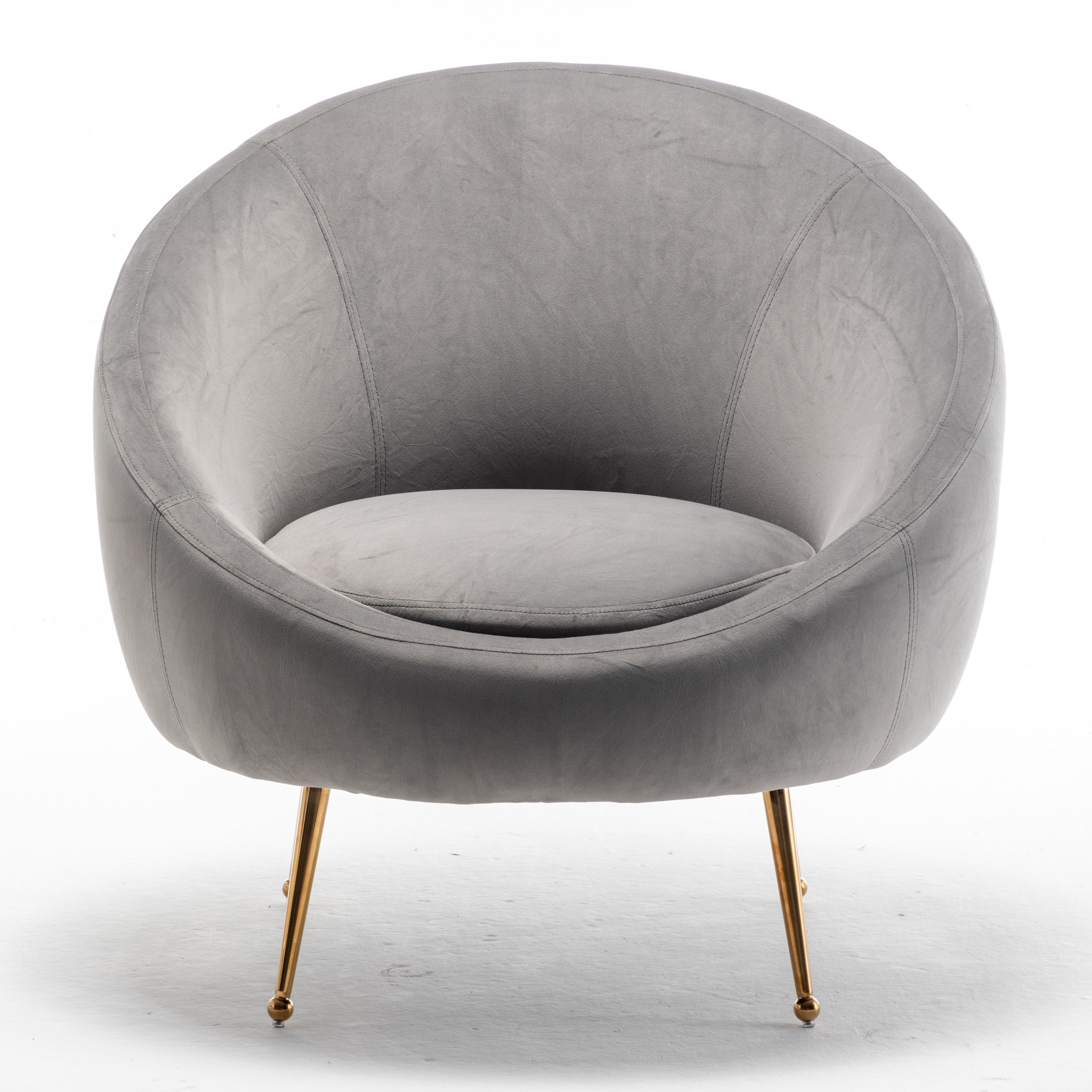 Wholesale Modern Curved Sofa chair Stainless Steel Legs With Velvet Fabric Lounge chair For Wedding Salon Party