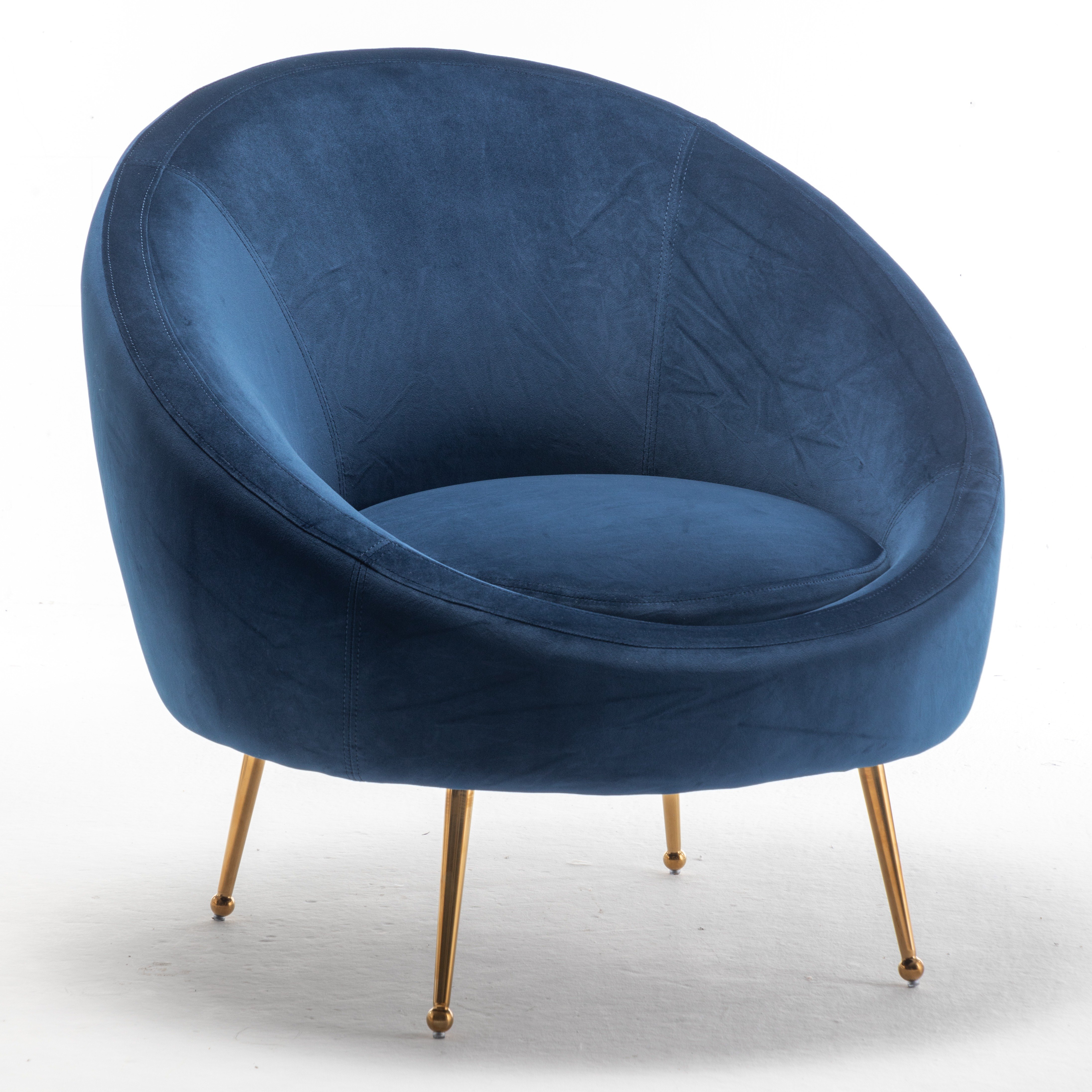 Wholesale Modern Curved Sofa chair Stainless Steel Legs With Velvet Fabric Lounge chair For Wedding Salon Party