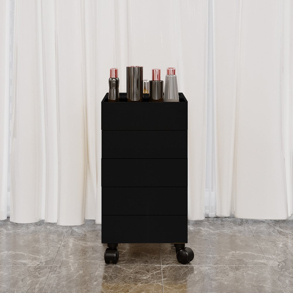 FURNITURE Modern Design Multi-Layer Storage Cabinet Rotation Office Filing and Bedside Table with Simple Storage Drawer