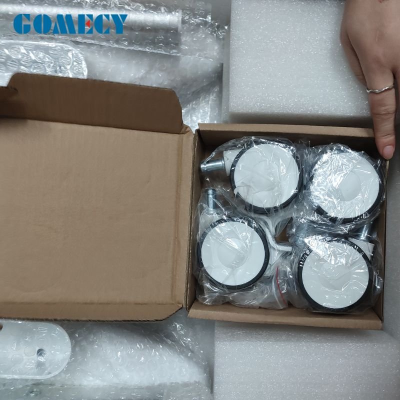 360 Degree Rotatory Wheels Acrylic Panel Trolley Cart Stable Cart Spa Trolley Table Alum Alloy Frame Beauty Machine Display Use