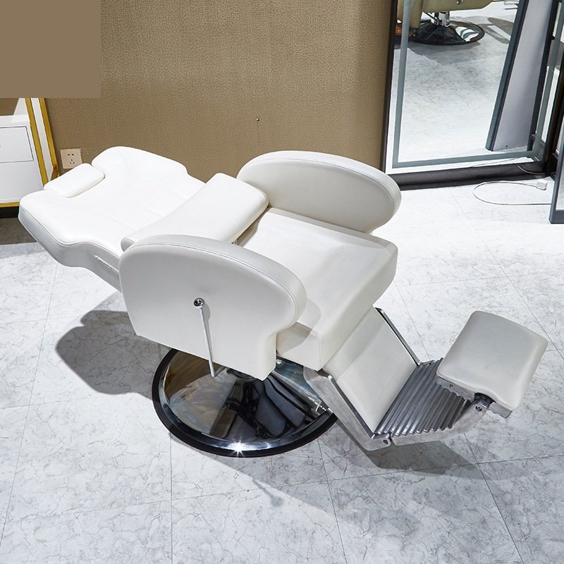 Heavy Duty Barber Chair with Hydraulic Lift Recline Swivel Function for Beauty Salon