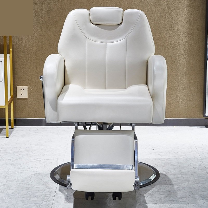 Heavy Duty Barber Chair with Hydraulic Lift Recline Swivel Function for Beauty Salon