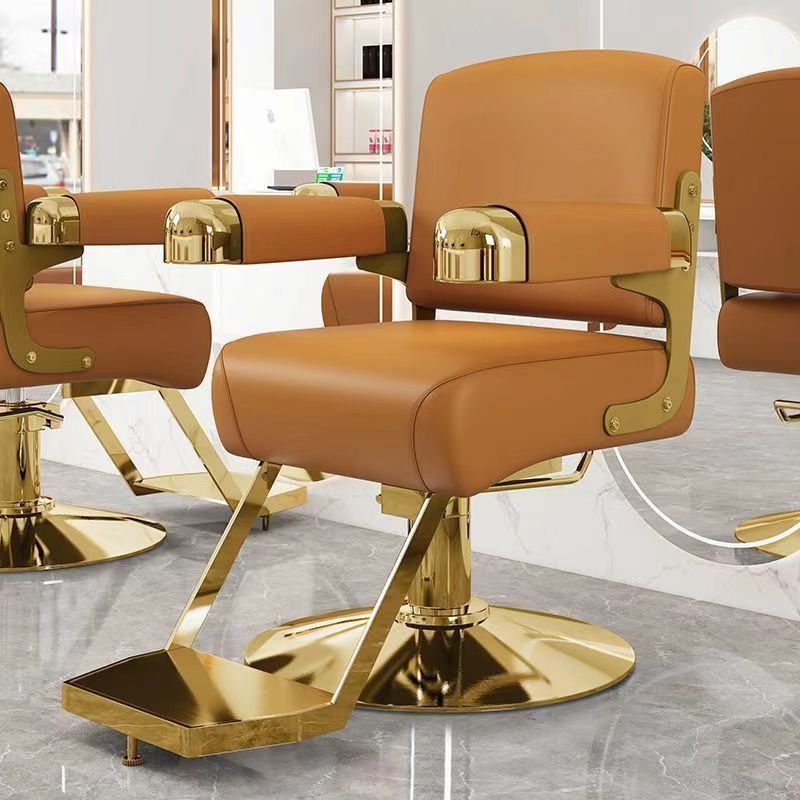 High-end custom salon chair fashion simple hair cutting hot dyeing seat