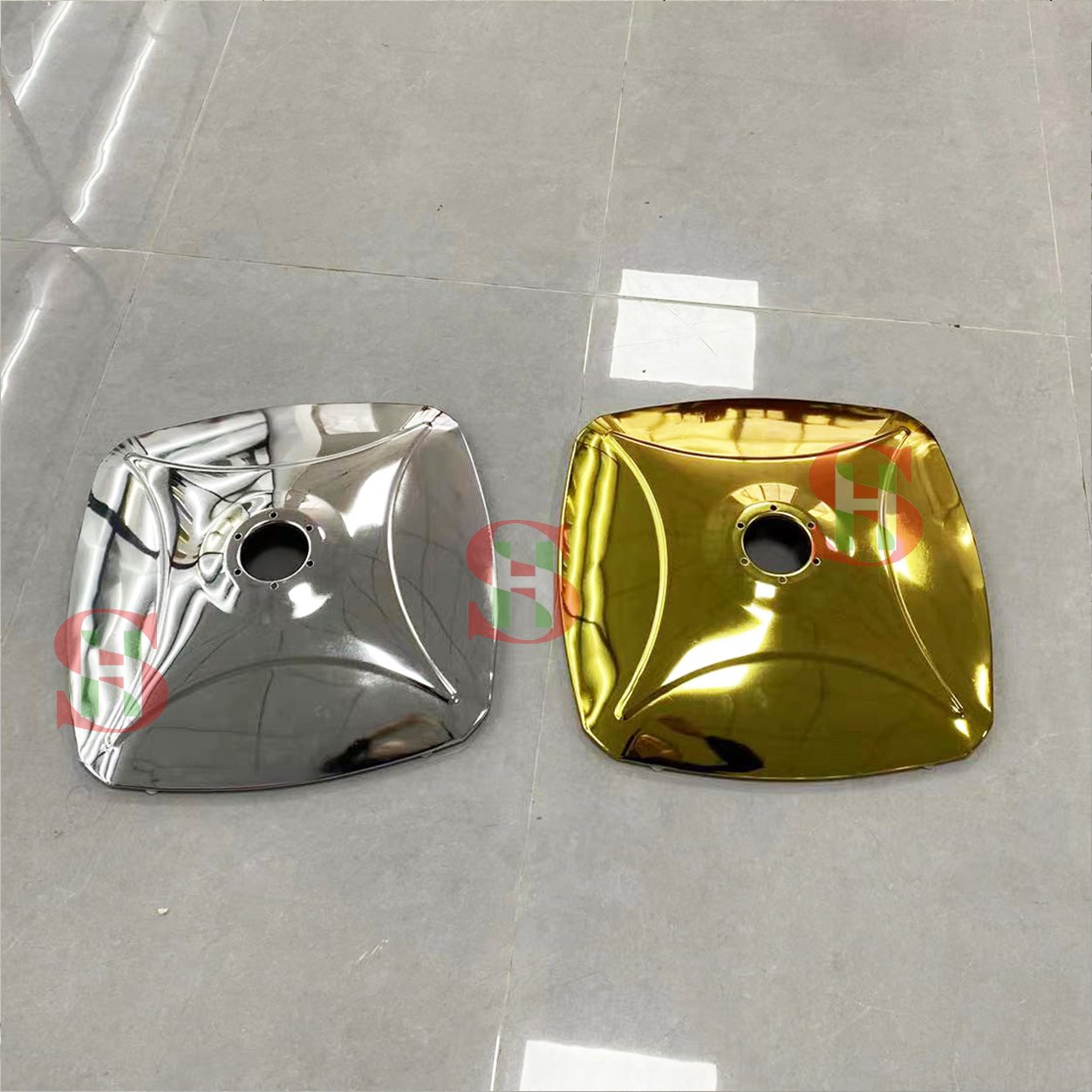 Wholesale Cheap Gold/ Silver Barber Chair Base and Pump Parts Women Salon Chair Base
