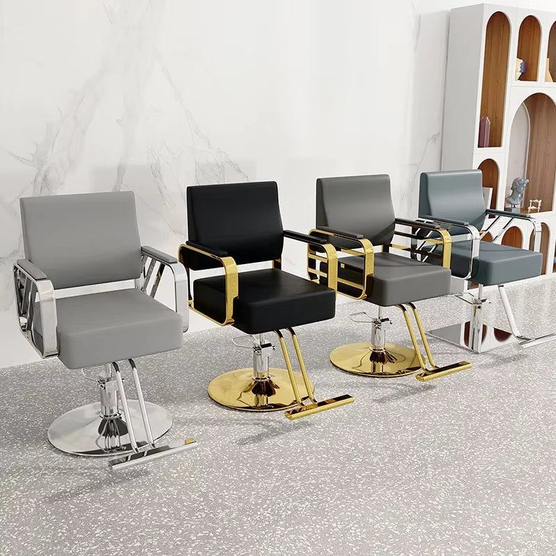 High Quality Multifunctional Beauty Salon Chair Hot Selling Hair Salon & Massage Barber Chair for Living Room Metal Material