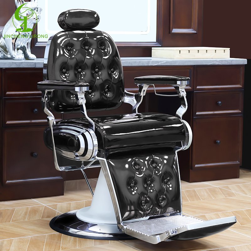 JINCHENG Salon Hairdressing Hair Cut Salon Equipment Barber Chair Beauty Salon Furniture Wholesale Barbershop Modern 1 Set