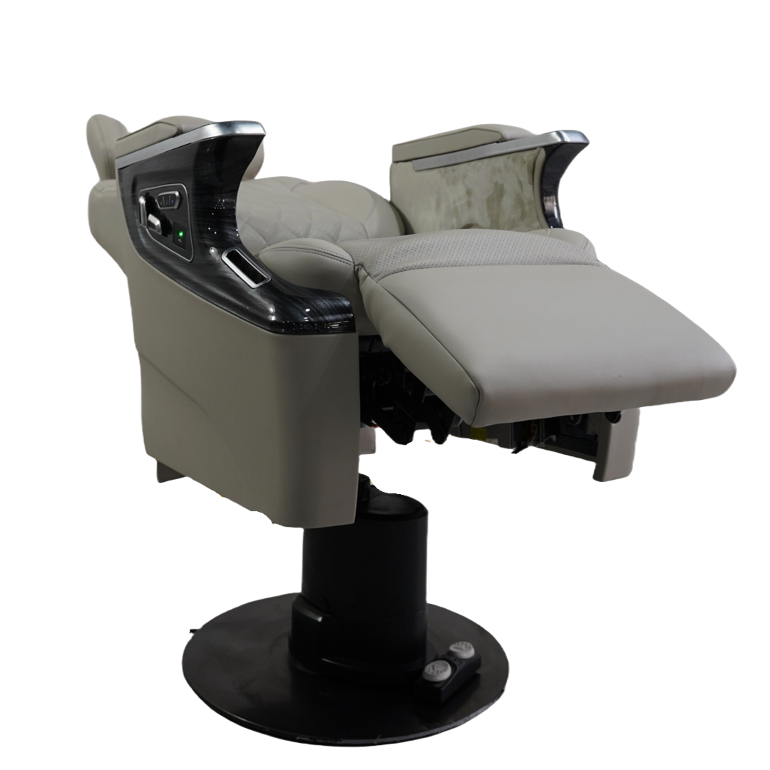 Professional Gold Barber Chair for Hair Cutting Durable Wholesale Salon Furniture for Barbershops