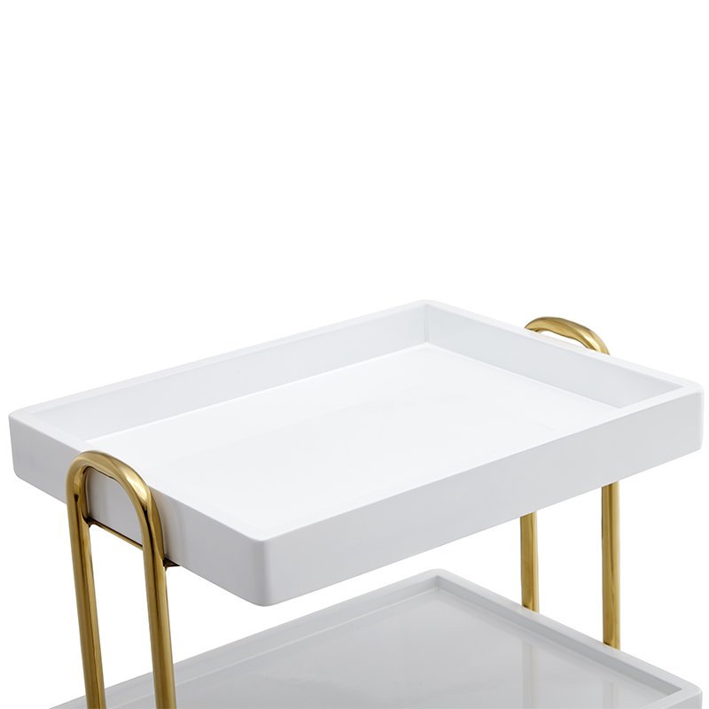 reasonable price Salon hairdressing hair barber spa plastic beauty salon trolley and Space-Saving Salon Trolley