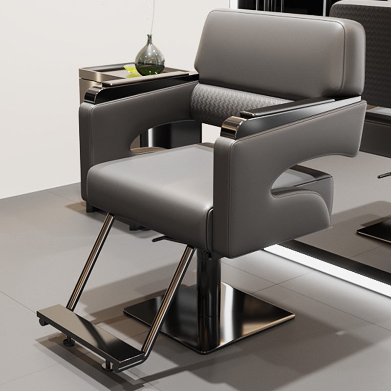 2024 New Salon Chair Reclining Barber Chair Hairdressing Styling Chair Adjustable Barbershop Furniture