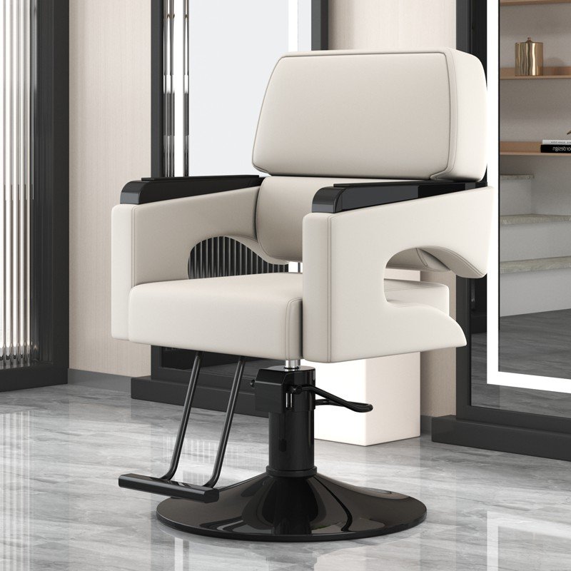 2024 New Salon Chair Reclining Barber Chair Hairdressing Styling Chair Adjustable Barbershop Furniture
