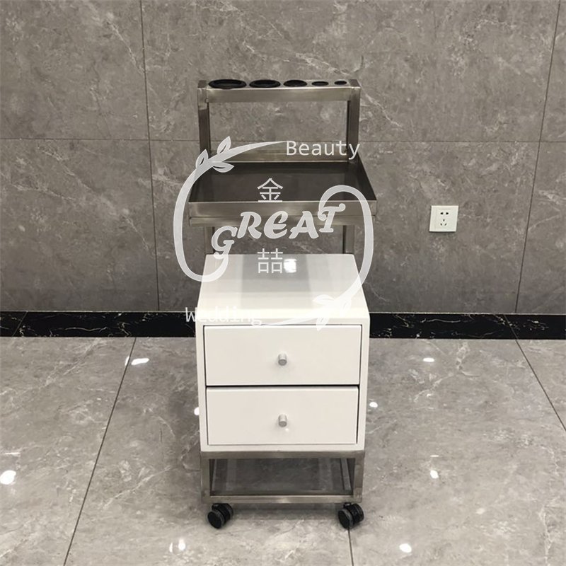 Great Foshan Factory Hair Salon Tools Metal Working Trolley