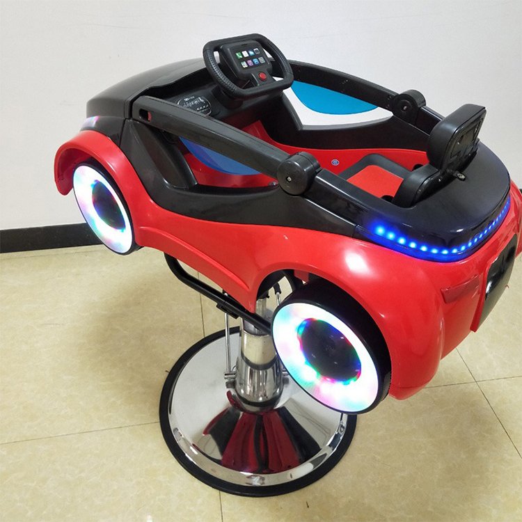 High quality hair salon furniture small children's hairdressing chair modern kids car barber chair