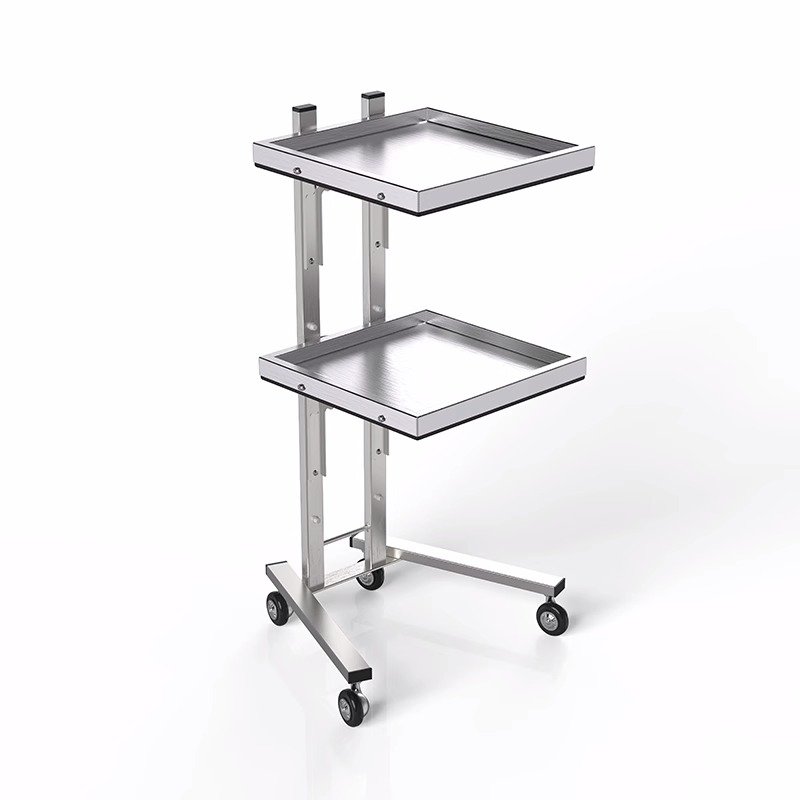 Wholesale Stainless Steel Beauty Hairdresser Salon Tools Folding Perm Salon Trolley