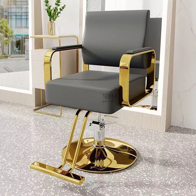 luxury modern pink salon chairs furniture high end barber chairs for hair stylist
