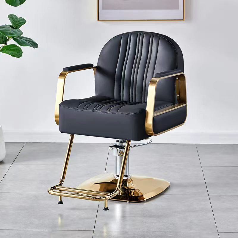 luxury modern pink salon chairs furniture high end barber chairs for hair stylist