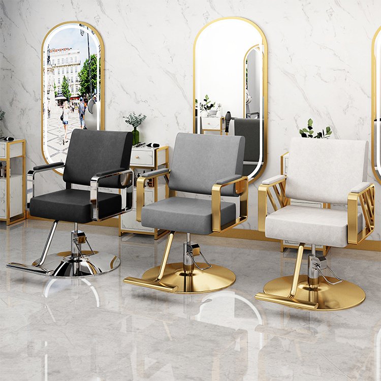 Hairdressing Equipment Barbershop Chair And Furniture Luxury Barber Shop Chair Heavy Duty Hydraulic Hairdressing Chair