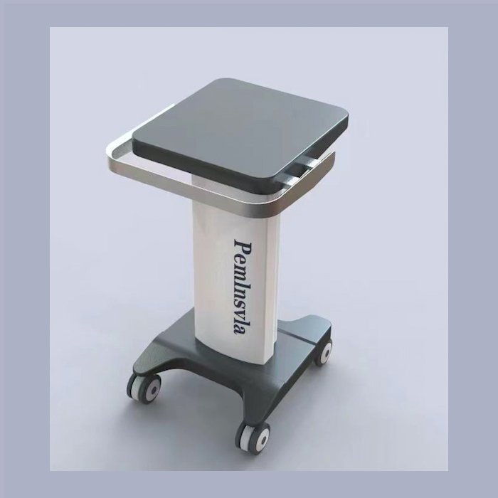 New modern 360 degree rotation wheels nimble metal beauty trolley for salon use