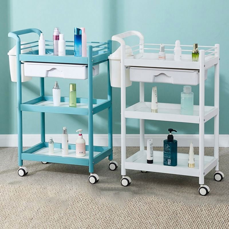 Wholesale Multi-function Tools Hairdressing Cart Salon Furniture Metal Beauty Salon Trolley