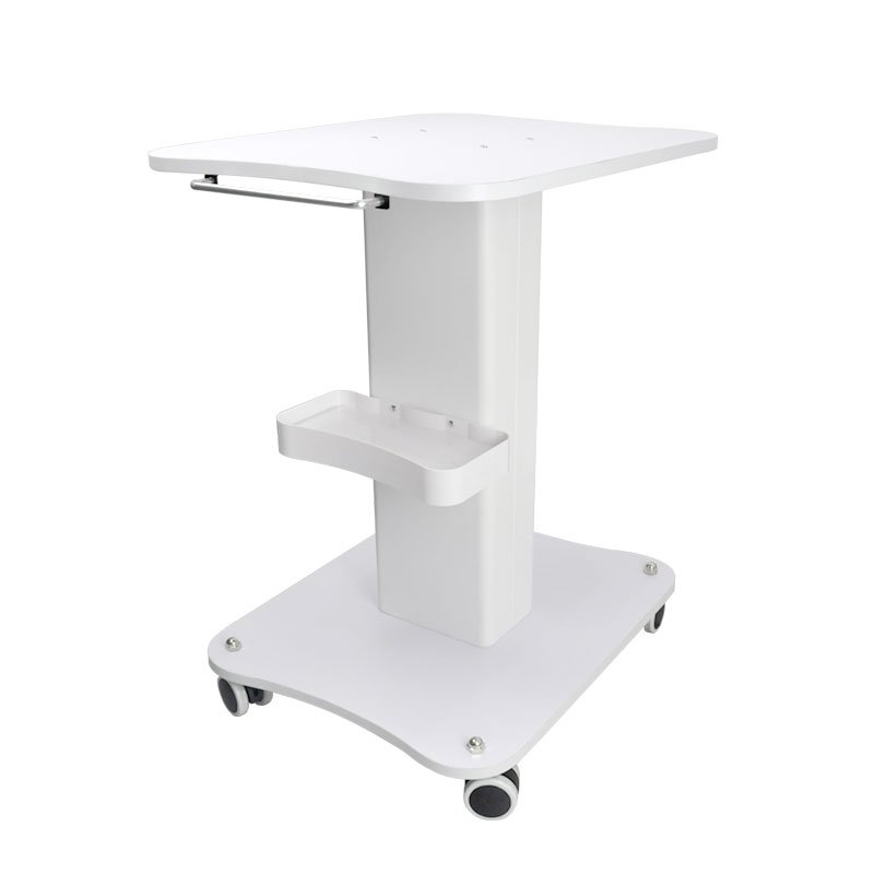 Factory Price Beauty Machine Trolley Stand White Beauty Spa Salon Trolley Furniture For Beauty Machine Equipment