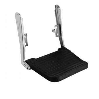 Salon Chair Accessories Foot Rest H98 Stainless Steel Footrest Barber Chair Parts