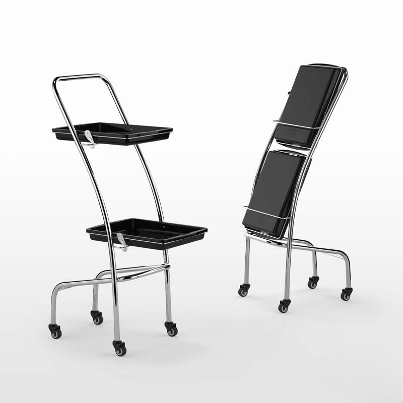 Beauty and Hairdressing Storage Rack Multi functional Hairstylist Ironing and Dyeing Cart HairSalonToolCar Hair Salon Exclusive