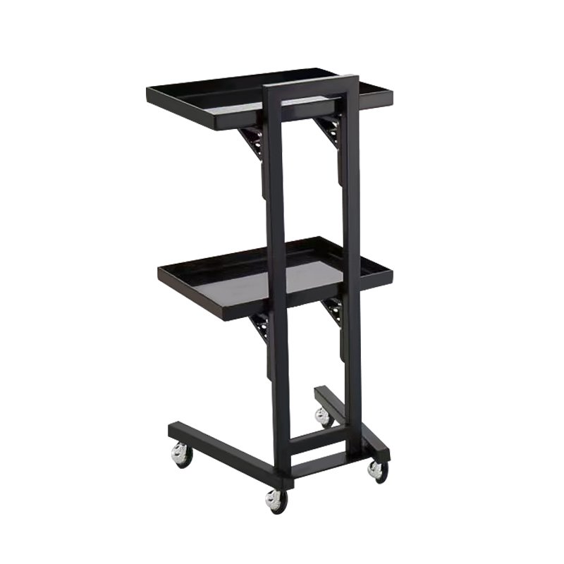 Favorable Rolling Metal Storage Utility Cart Mobile Cart Beauty Trolley,Gold