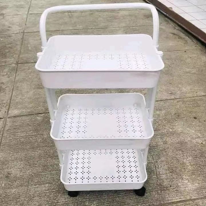 Nail Art Beauty Salon Pedicure Trolley Cart With Lock