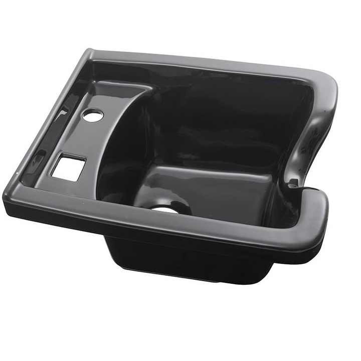 Black Hairdresser Head Shower Barber Wash Shampoo Basin For Washing Hair