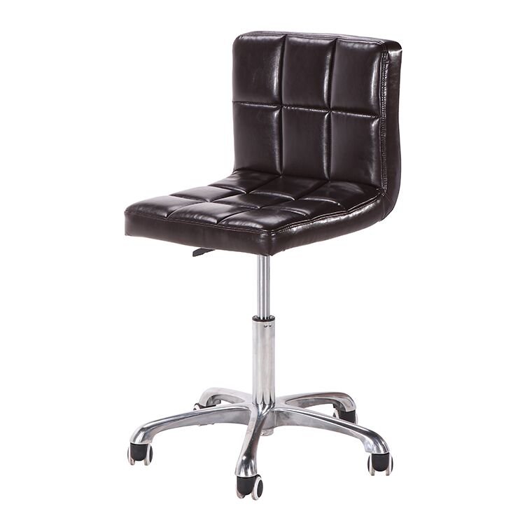 Rotatable Adjustable Height Spa Mdecial Barber Chair Beautician Chair Salon Stool with Backrest