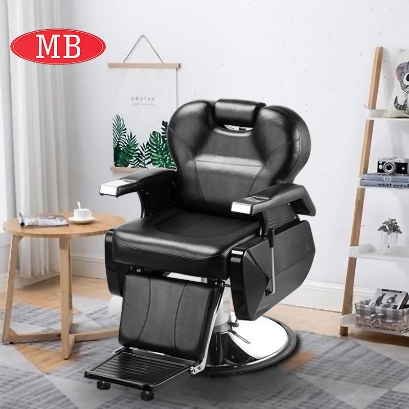 Factory Prices Leather Barber Chair from Beauty Barbershop Wholesale Cheap Waiting Chair for Salons
