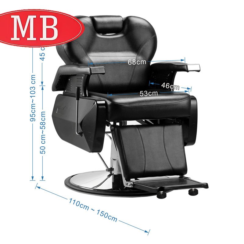Factory Prices Leather Barber Chair from Beauty Barbershop Wholesale Cheap Waiting Chair for Salons