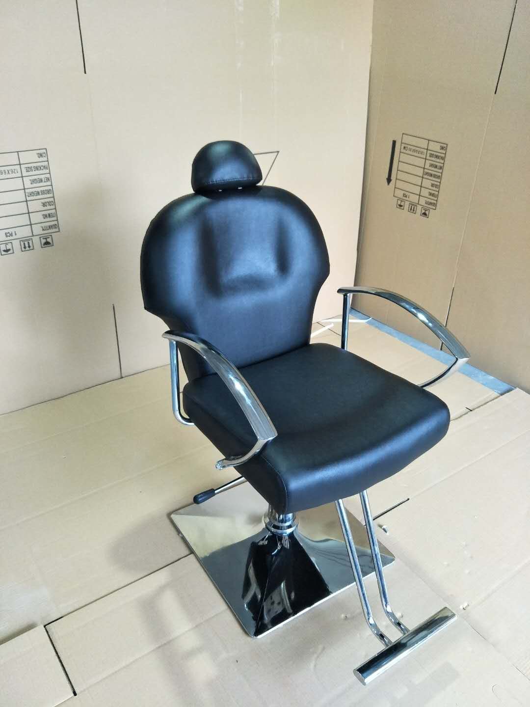 Popular barber chair Black all purpose hair salon chairs for barber shop Comfortable hairdressing chair with