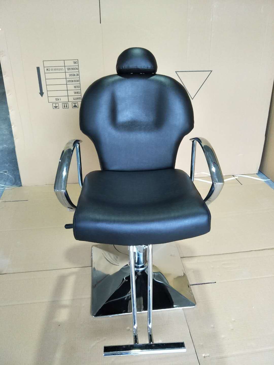 Popular barber chair Black all purpose hair salon chairs for barber shop Comfortable hairdressing chair with