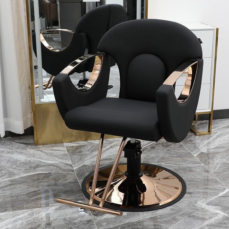 Factory Direct Price Adjustable Height Swivel Stool Baber Chair Modern design Luxury
